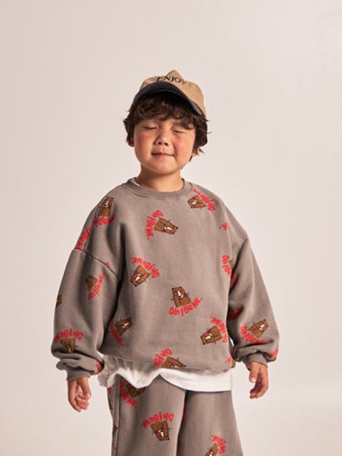 Wink Cheetah Fleece Sweatshirt