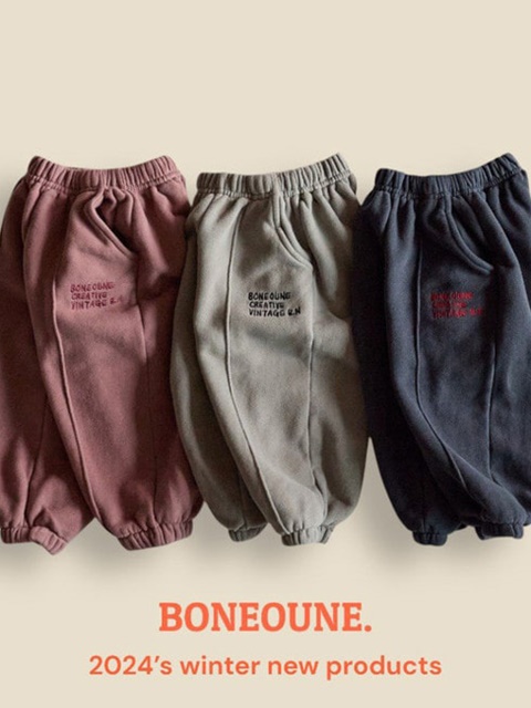 Solid Fleece Jogger Pants
