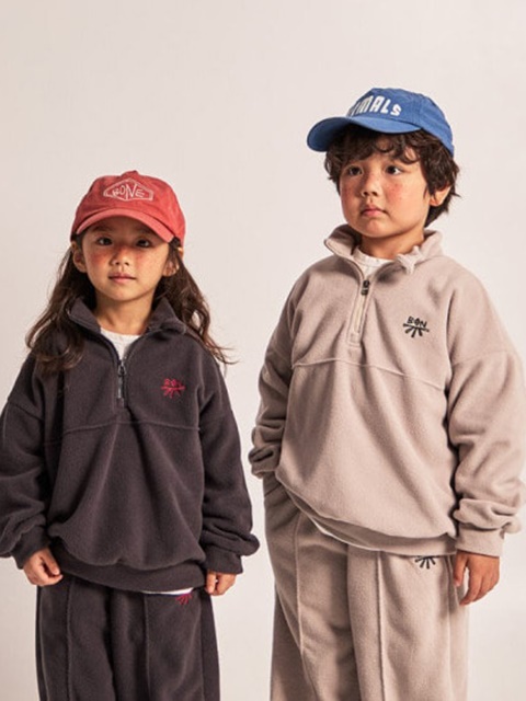 Melting Fleece Half Zip-up