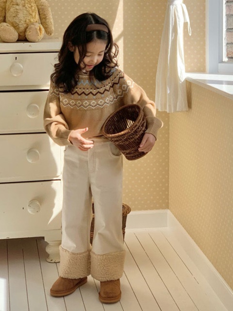 Winter Boucle Pants