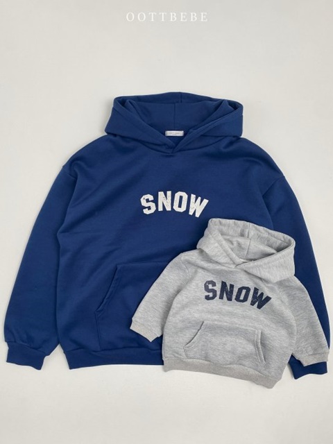 Snow Adult Hood Sweatshirts