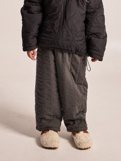 Pigment Vertical Quilted Pants