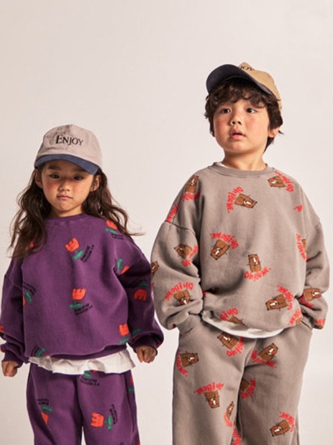 Cree Flower Fleece Sweatshirt