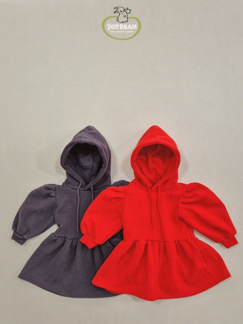 Fleece Hooded Dress