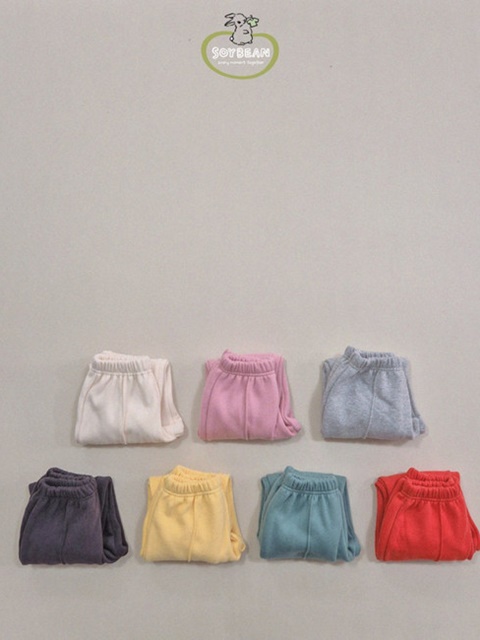 Fleece Pintuck Jogger Pants
