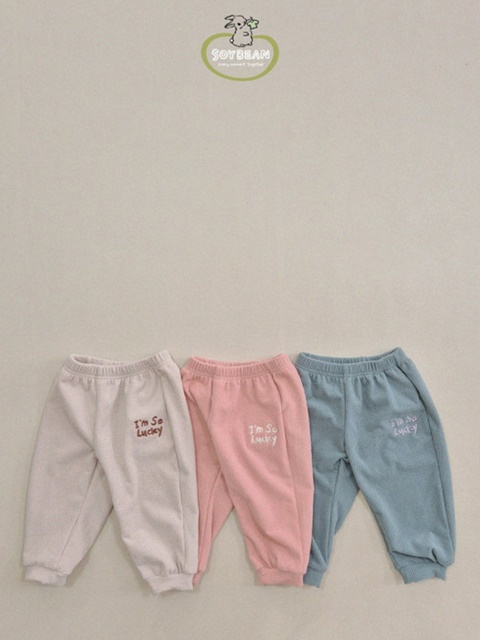 Lucky Fleece Ribbed Pants