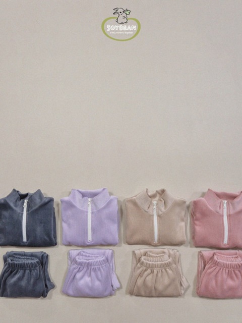 Mink Mockneck Top Bottom Set