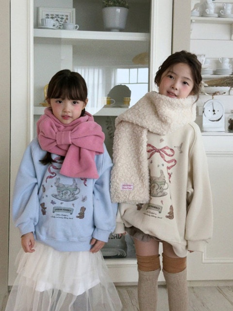 Black Tea Rabbit Sweatshirt