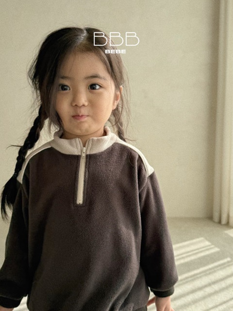Bebe Fleece Anorak Sweatshirt