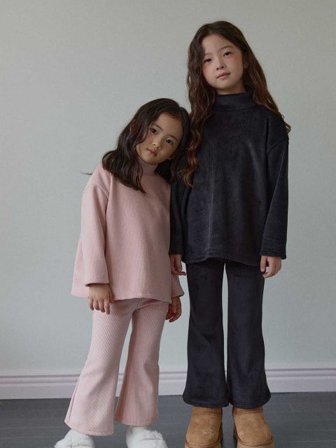 Soft Mink Ribbed Set