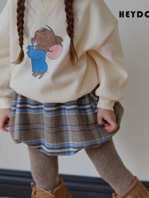 Wool Balloon Cargo Skirt