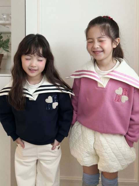 Quilted Sailor Sweatshirt