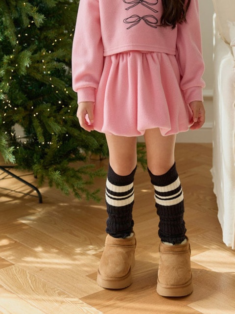 Balloon Fleece Skirt
