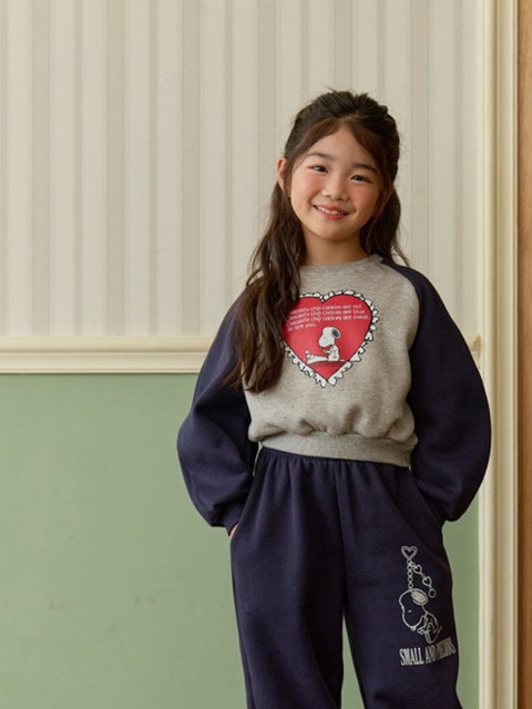 Raglan Heart Sweatshirt