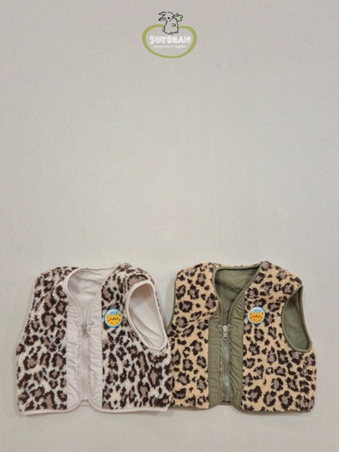 Leopard Reversible Vest