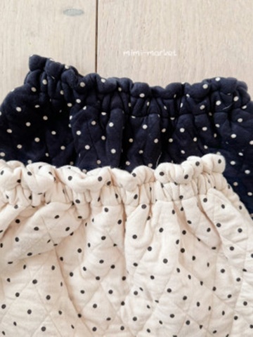 Dot Quilted Pants