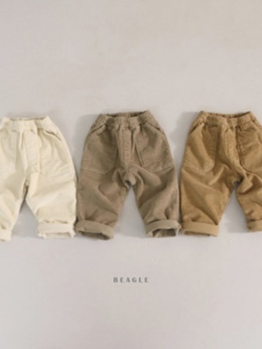 Corduroy Fleece Span Pants