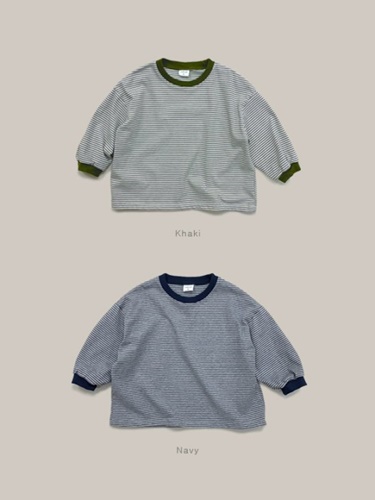 Colored Stripe Tee