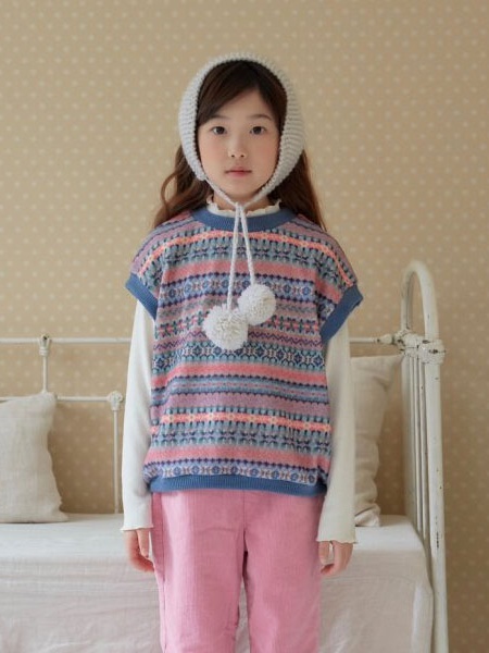 Jacquard Warm Vest