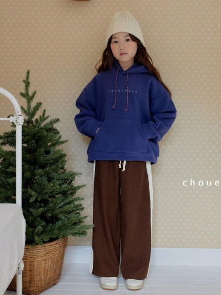 Mink Line Rib Wide Pants