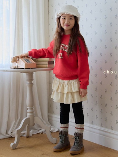 Creamy Cancan Skirt Leggings