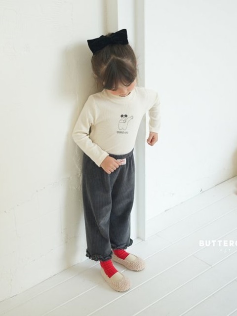 Frill Veloa Pants