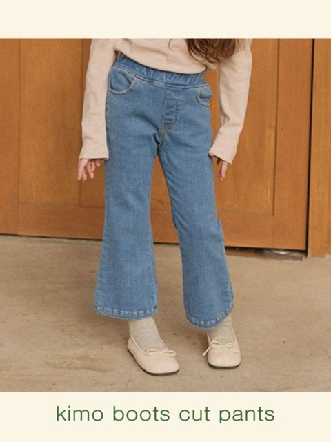 Fleece Bootcut Pants