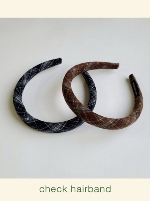 Check Hairband