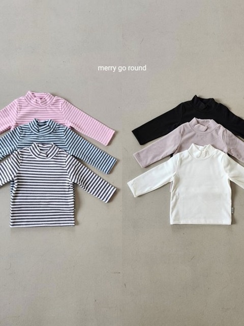 Fleece Mockneck Tee