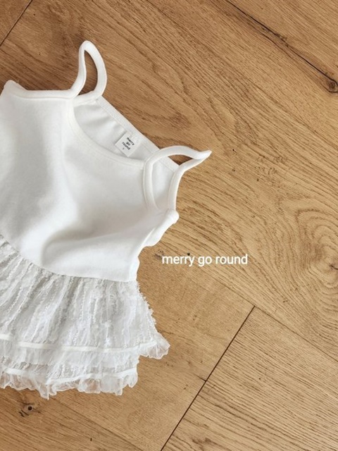 Snow Pearl Sleeveless Tee