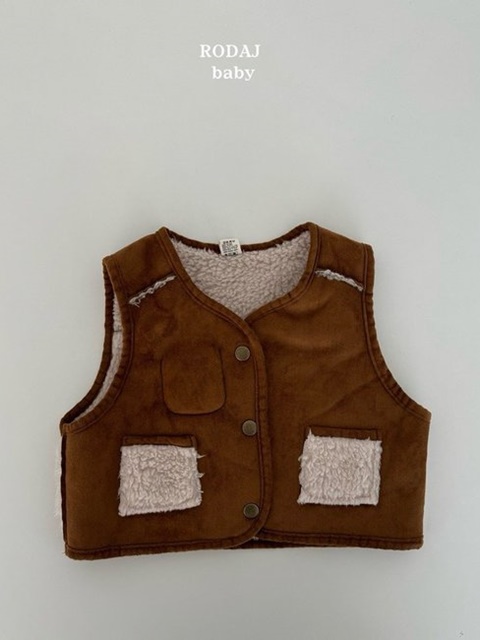 Bebe B Mocha Mustang Vest