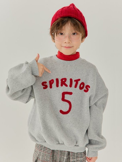 Handle Embroidery Sweatshirt