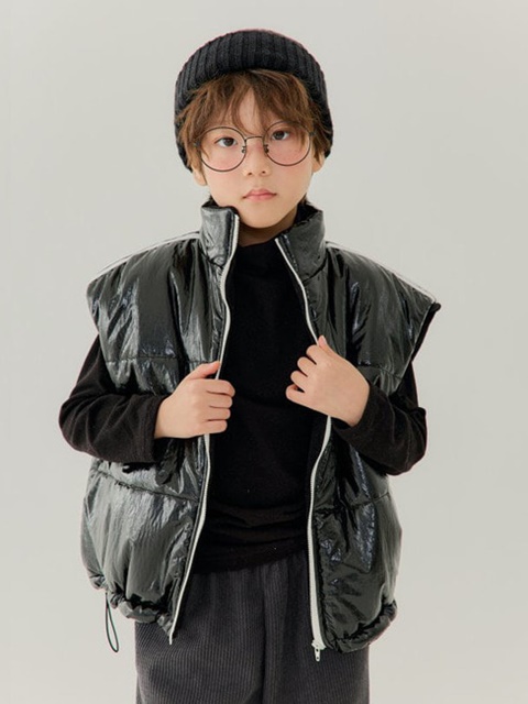 Glossy Padded Vest