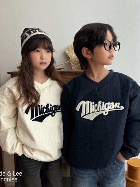 Michigan padded sweatshirt