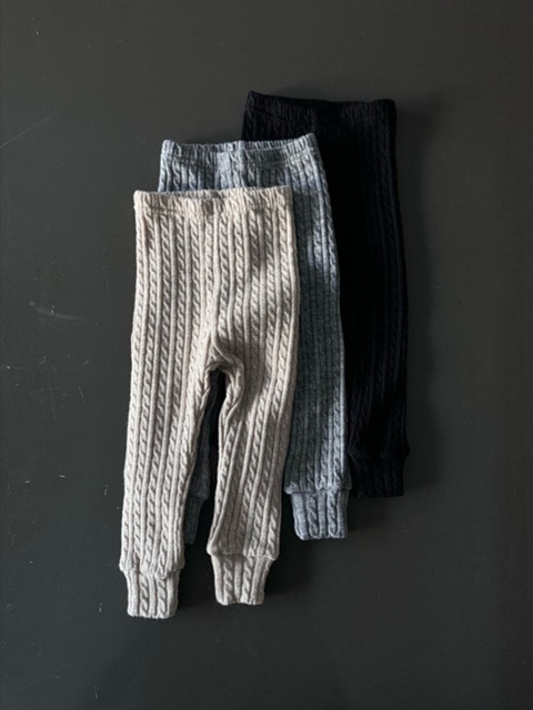 Cable Knit Leggings
