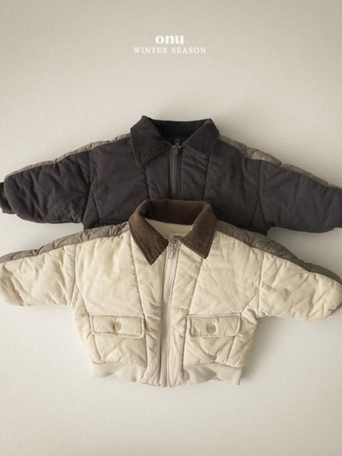 Collar Padded Jumper