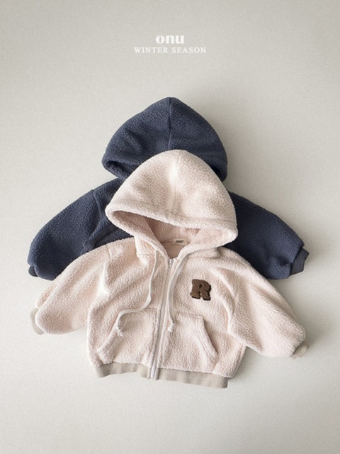 Fleece Hooded Zip-up