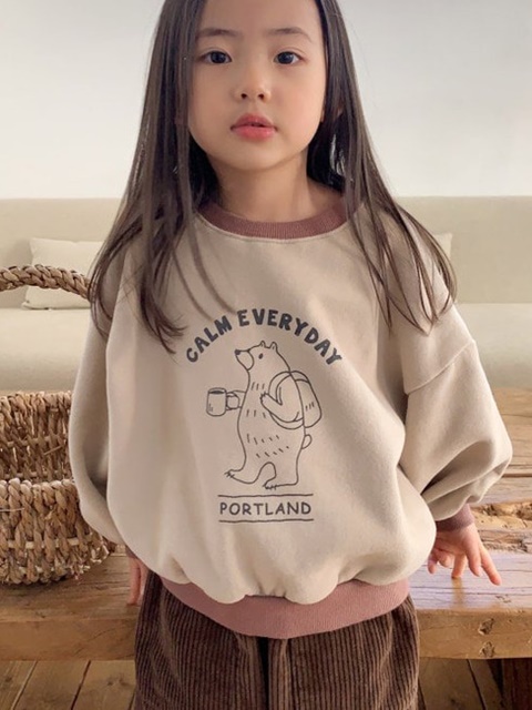 Raglan Bear Sweatshirt
