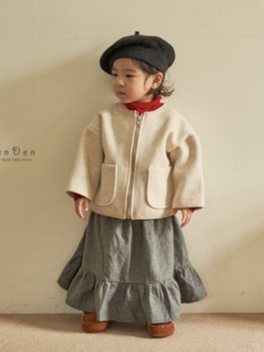 Cancan Wool Skirt
