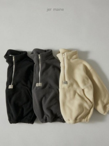 Kangaroo Fleece Zip-up Anorak