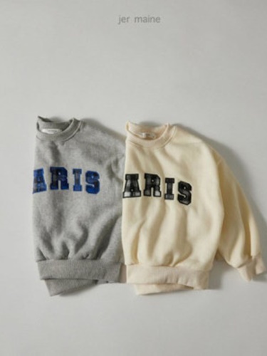 Paris Embroidery Sweatshirt