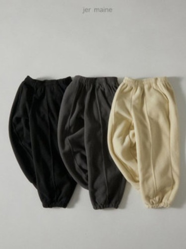 Fleece Pintuck Pants