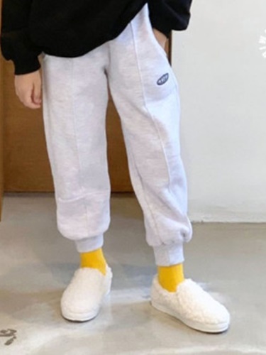 Riwoo Basic Fleece Pintuck Jogger Pants