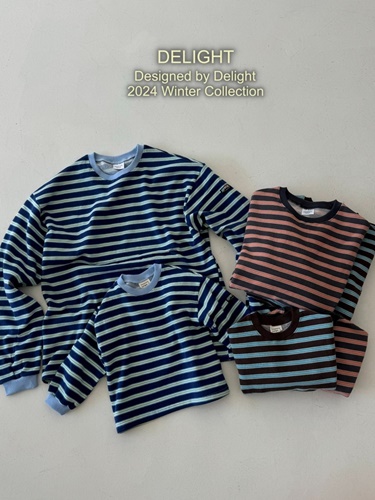 Punch Stripe Tee With Mom