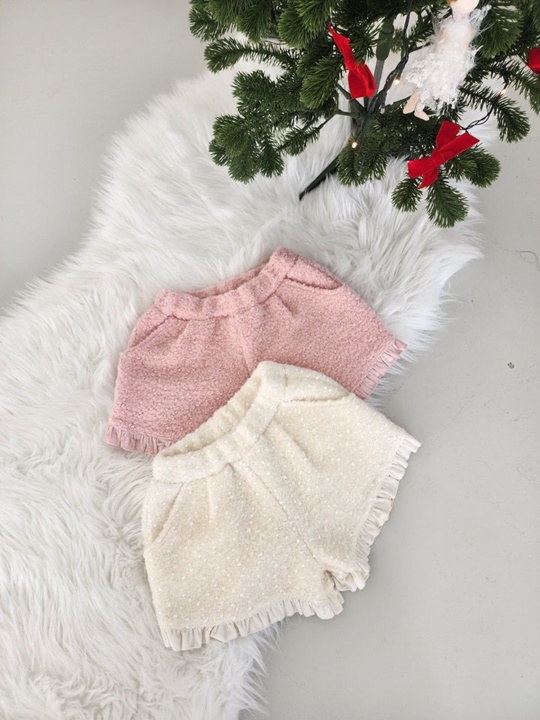 Dove Frill Shorts