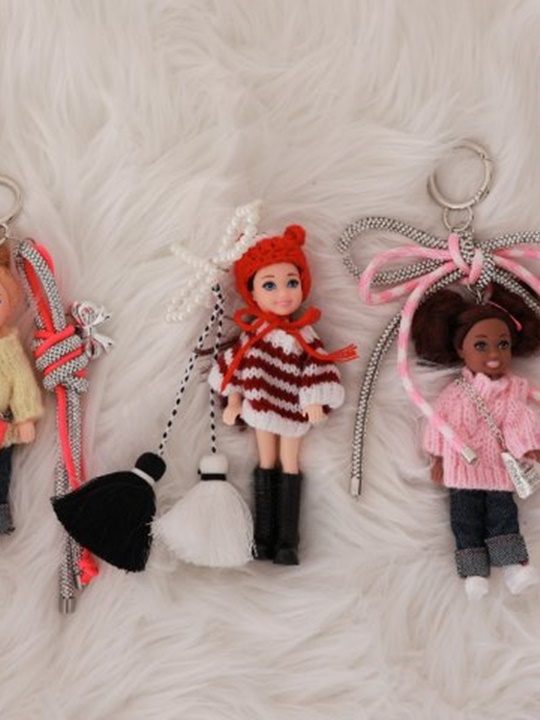 Barbie Doll Key Ring