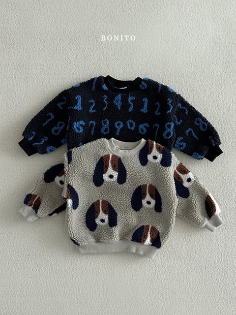 Number Dog Dumble Sweatshirts