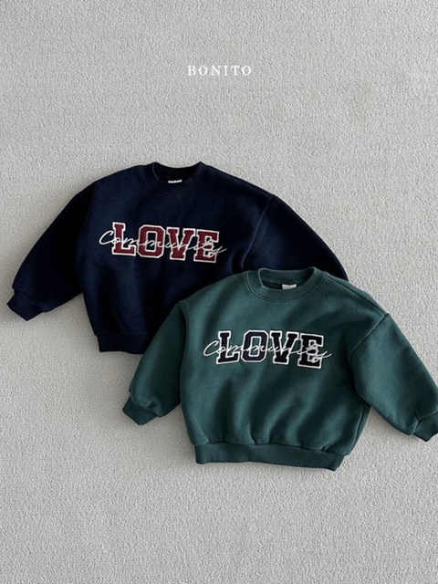 Love Corduroy Sweatshirts With Mom