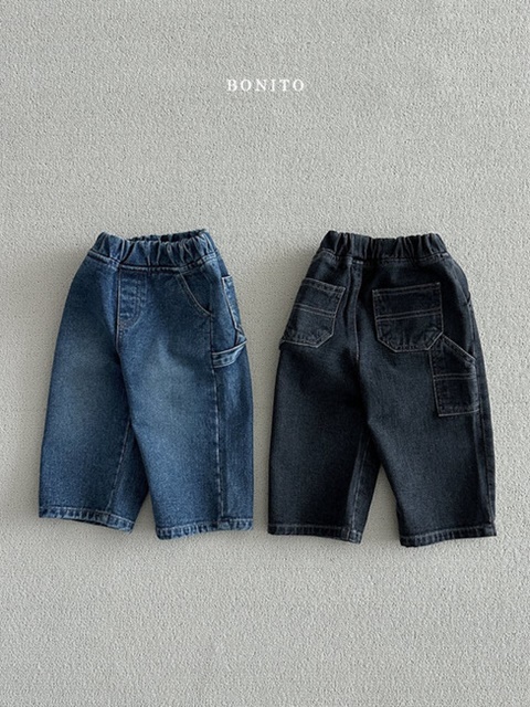 Carpenter Fleece Denim Pants