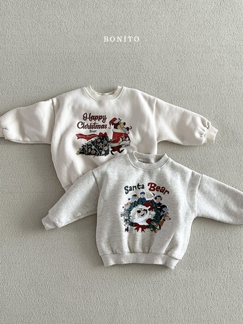 Santa Bear Sweatshirts